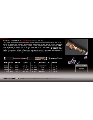 CRAFTY EVOLUTION Swim bait casting series - Imagen 2