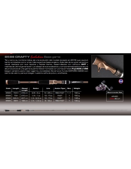 CRAFTY EVOLUTION Swim bait casting series - Imagen 2