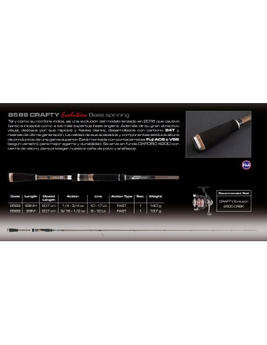 CRAFTY EVOLUTION Swim bait casting series - Imagen 2
