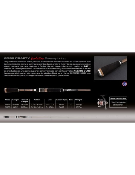 CRAFTY EVOLUTION Swim bait casting series - Imagen 2