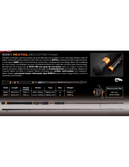 REXTAIL BIG CATFISH Pellet - Imagen 2
