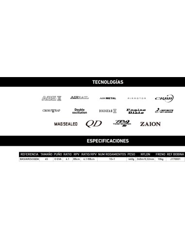 Imagen 2 - TOURNAMENT BASIAIR Z 45 QDA TOURNAMENT BASIAIR Z 45 QDA - Imagen 2