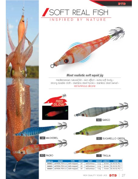 SOFT REAL FISH