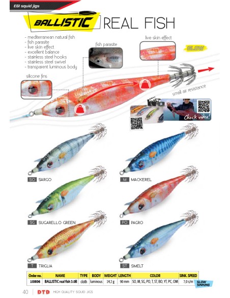 BALLISTIC REAL FISH