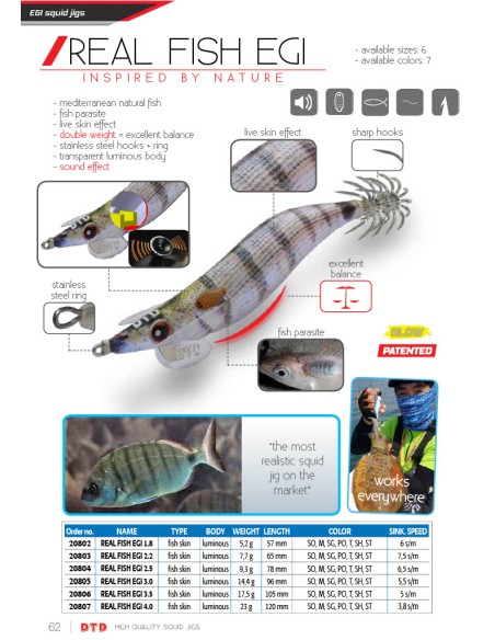 REAL FISH EGI