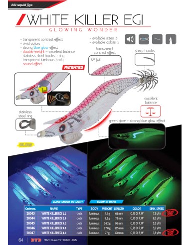 WHITE KILLER EGI - Imagen 2