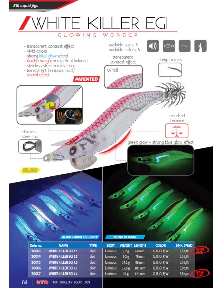 WHITE KILLER EGI - Imagen 2