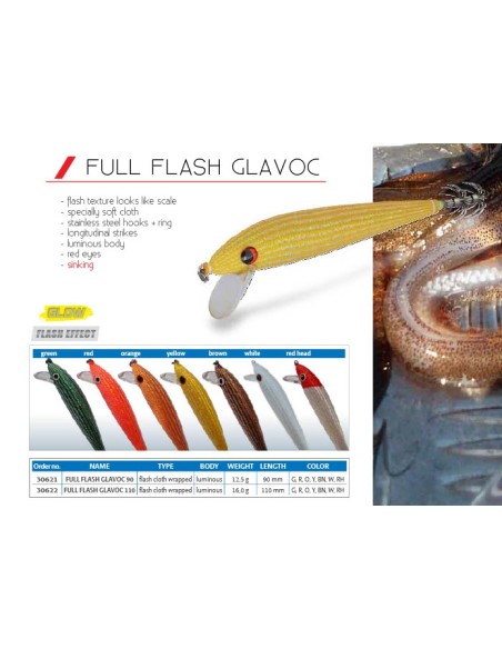 FULL FLASH GLAVOC TROLLING
