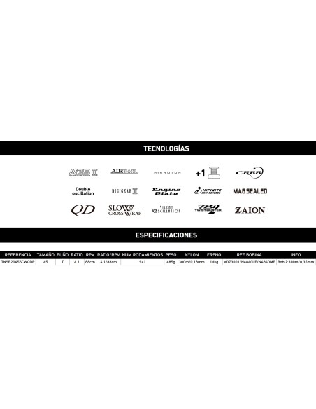 TOURNAMENT SURF BASIA 20 45 SCW QD - Imagen 2