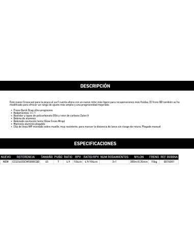 CROSSCAST S 24 45 SCW 5000 C QD - Imagen 2