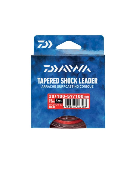B/5 TAPERED SURF SHOCK LEADER 15M